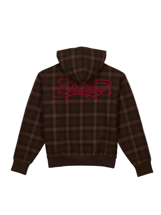Zip Hoodie Brown