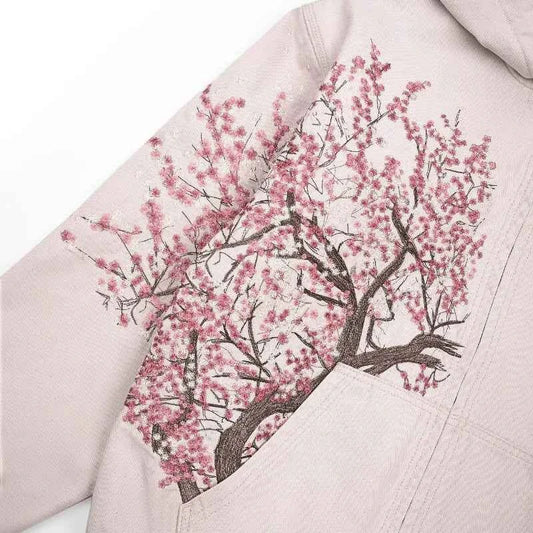 Zip hoodie Cherry blossom