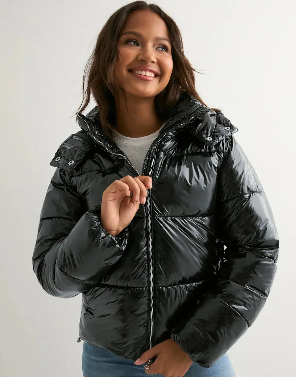 Zipper down jacket CyBerWave