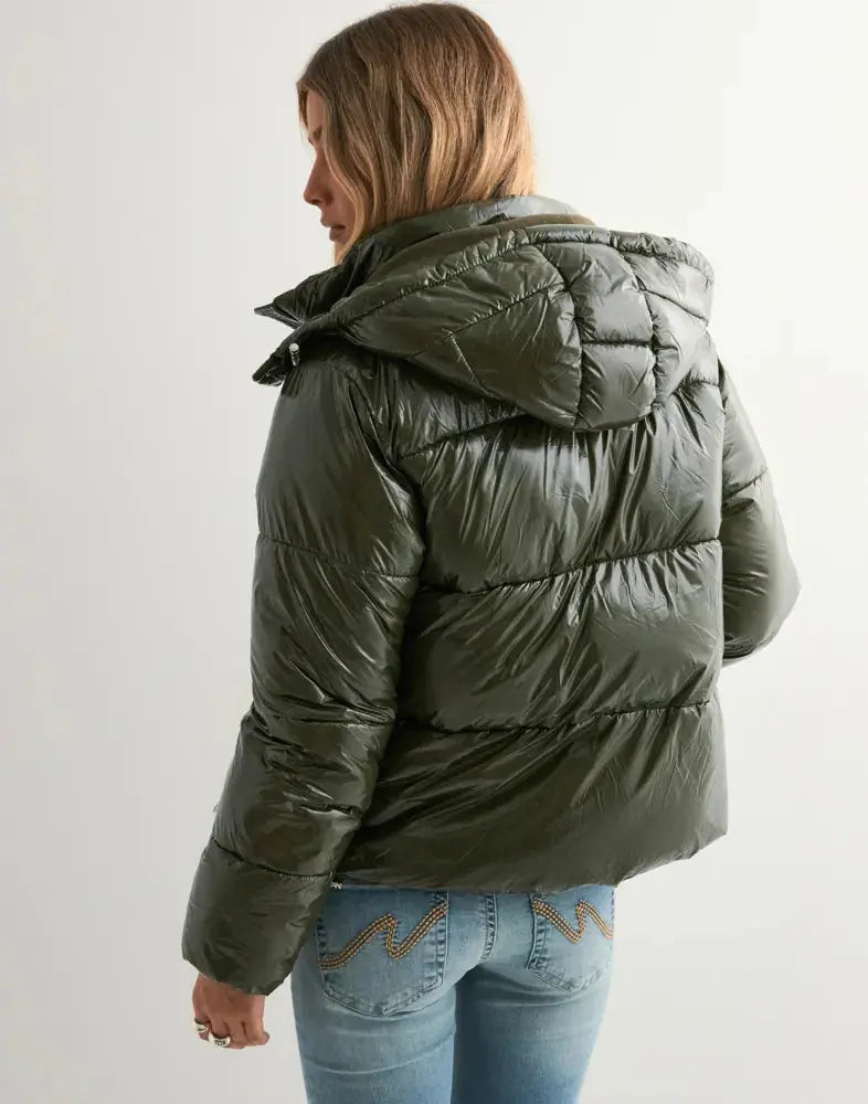 Zipper down jacket CyBerWave