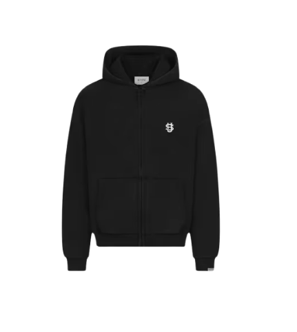 Sweat à Capuche Zippé  Monogramme