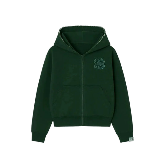 Zip Hoodie Torom - Vert