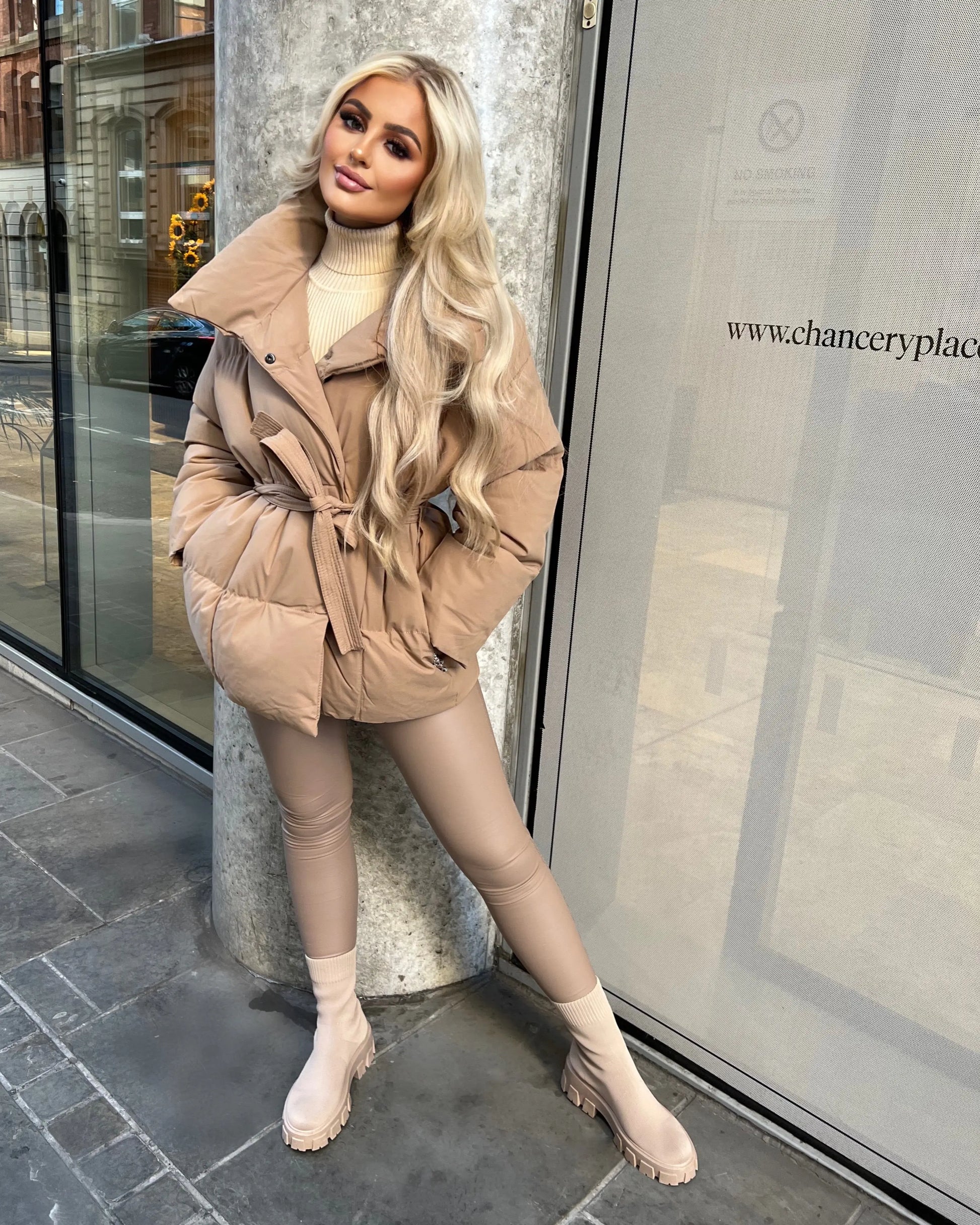 Alma down jacket CyBerWave