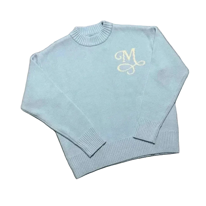 Y2k  Knitted - Bleu