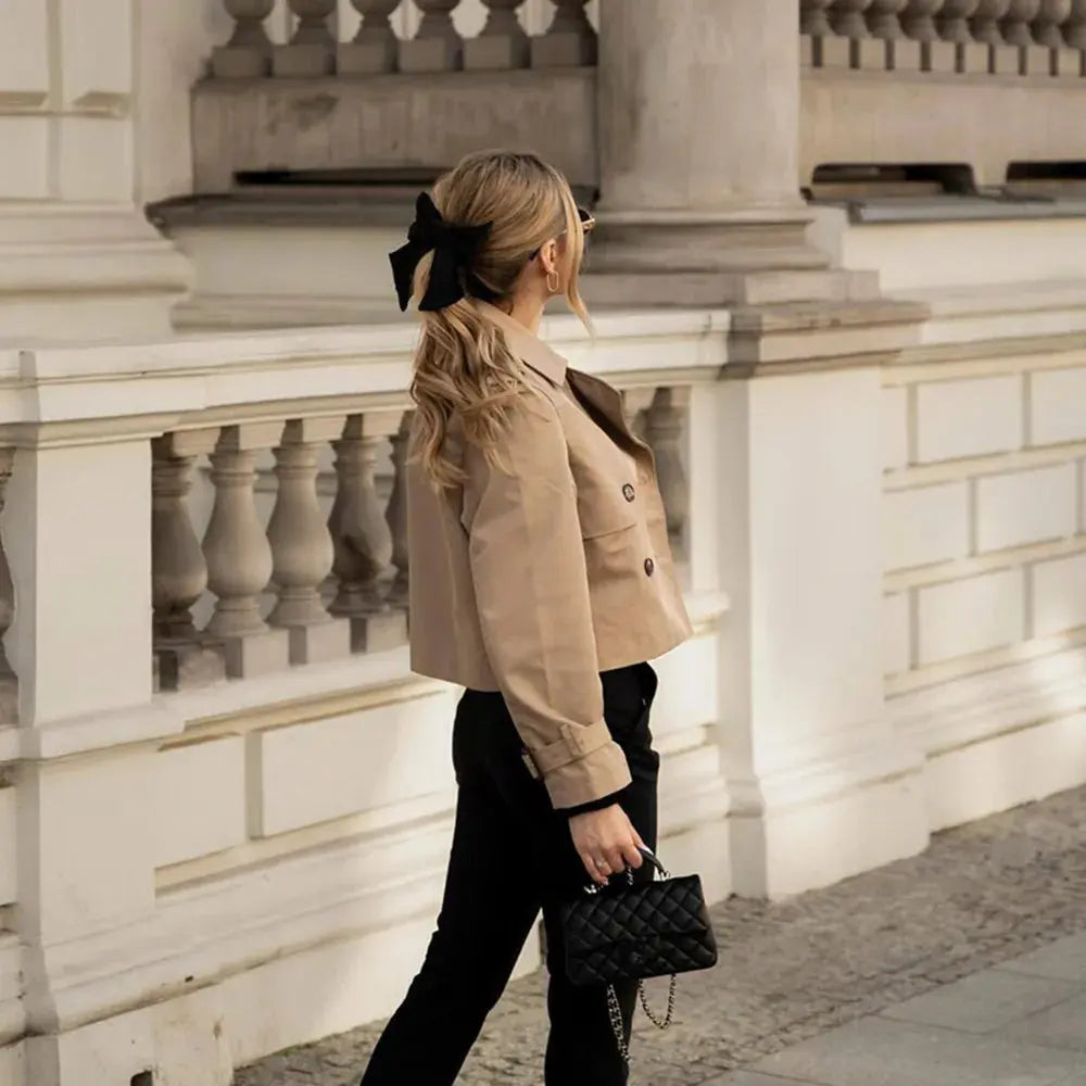 Vintage Women's Trench Jacket CyBerWave