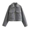 Short winter tweed jackets CyBerWave