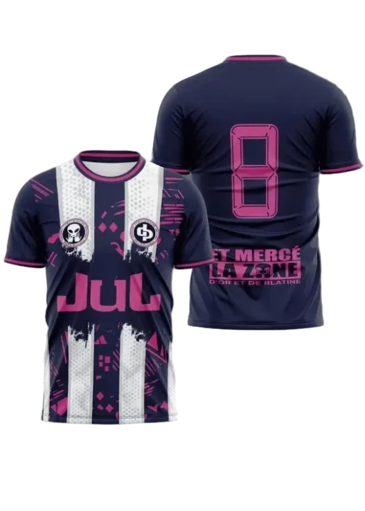 Maillot jul et mercé la Zone