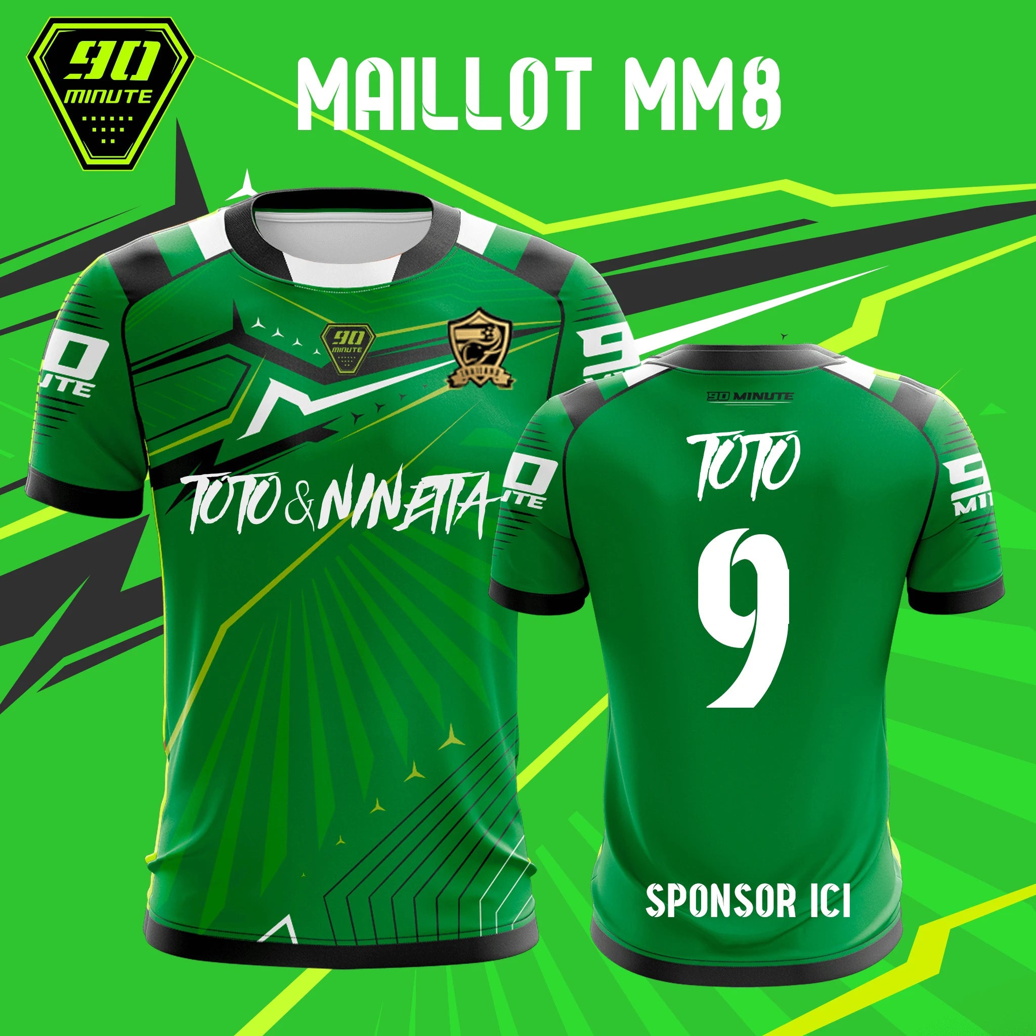 Maillot jul toto et ninetta