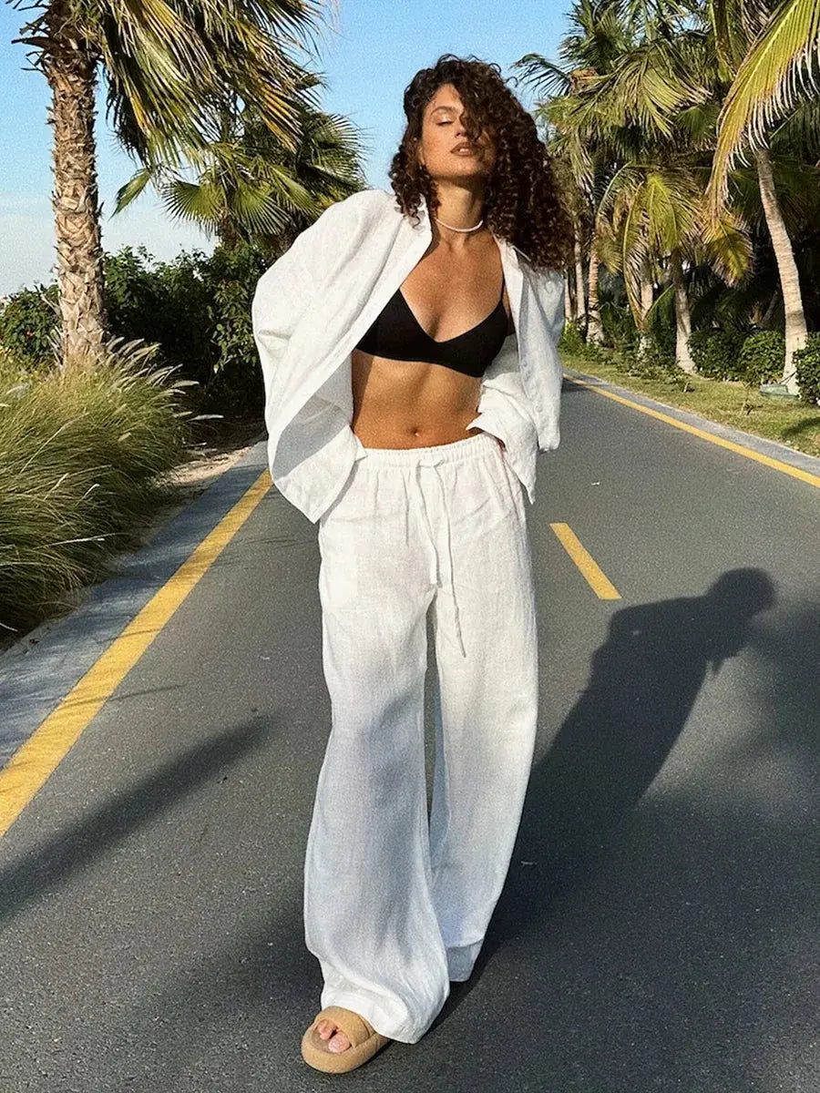 Ensemble pantalon décontracté CyBerWave