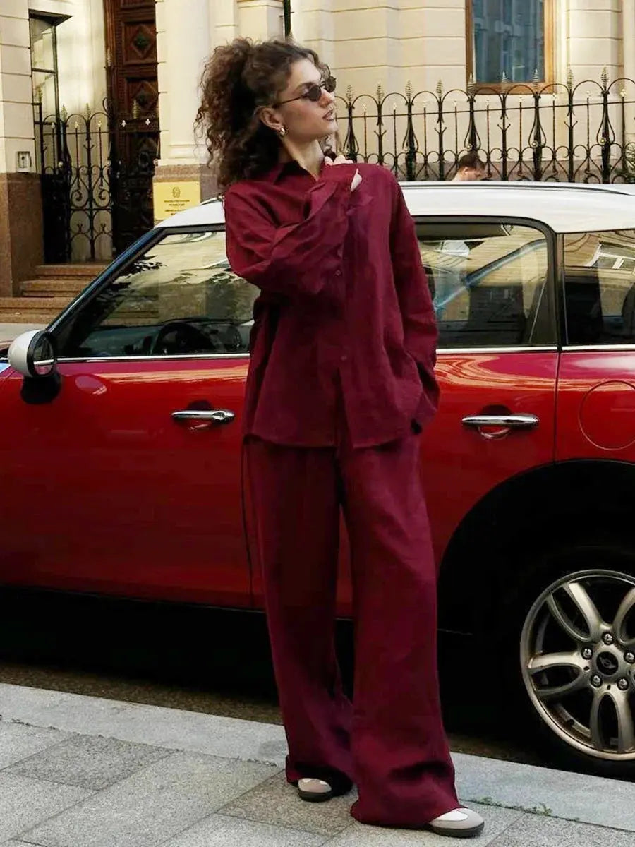 Ensemble pantalon décontracté CyBerWave