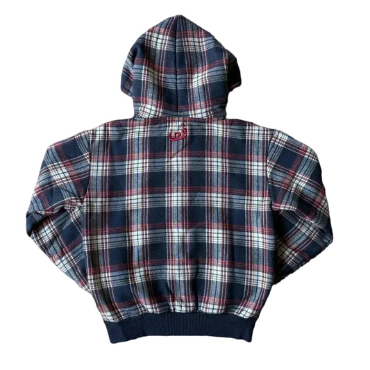 Zip Hoodie American Retro - Noir