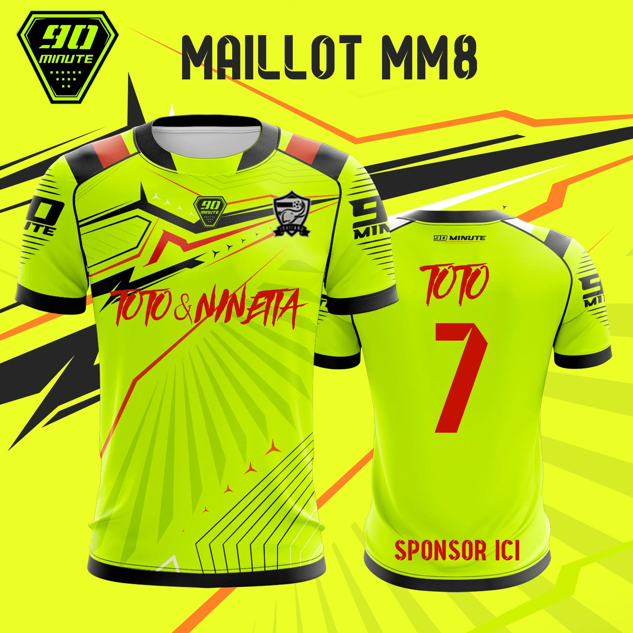 Maillot jul toto et ninetta